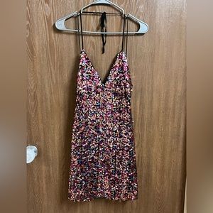 Stradivarius sequin dress never worn new with tags
